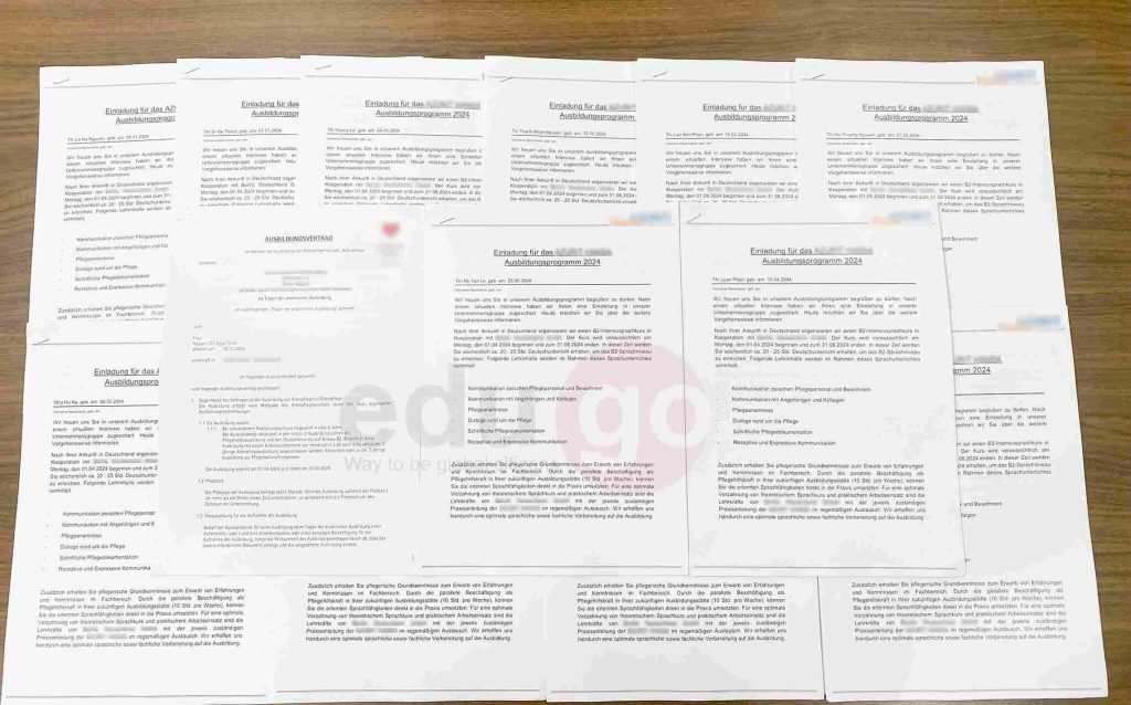 Hợp đồng du học nghề Đức ngành Điều dưỡng